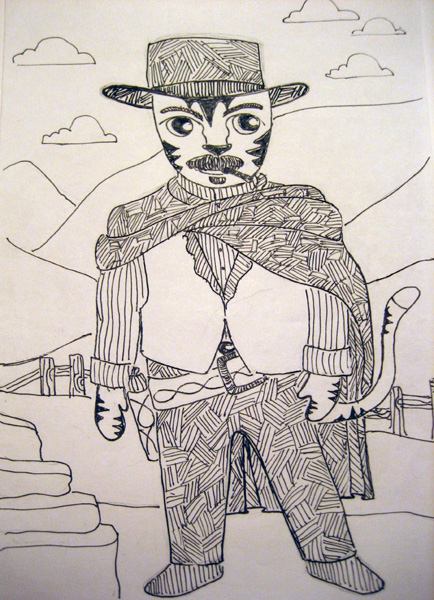 Link as Clint Eastwood