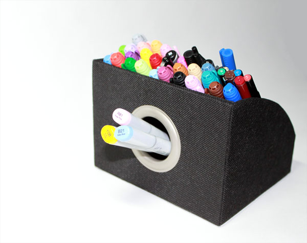 Back view of the dock charger