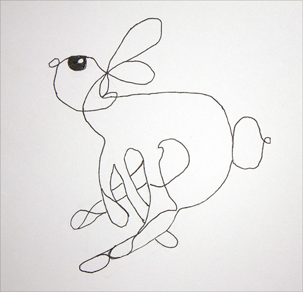 Scribble turned into a drawing.