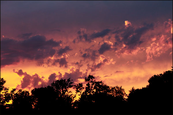 Riverside Park sunset