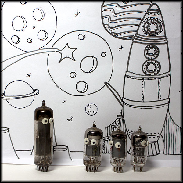 Space Invader TV Tubes