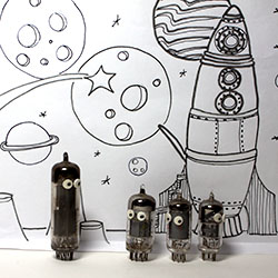 Space Invader TV Tubes