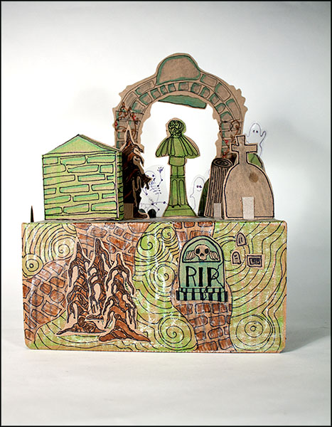 Diorama back