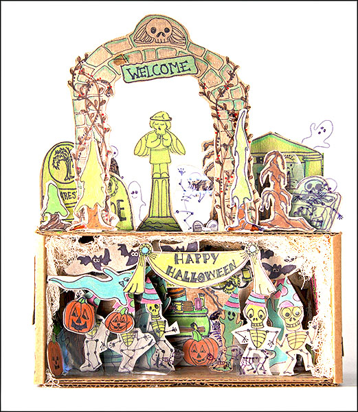 Halloween Diorama