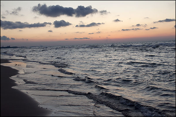 Sunset on Lake Michigan