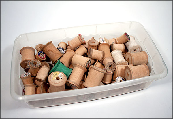 Wooden Spools