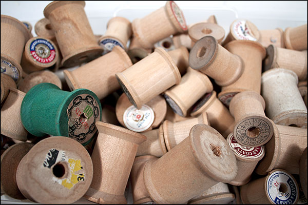 Wooden Spools