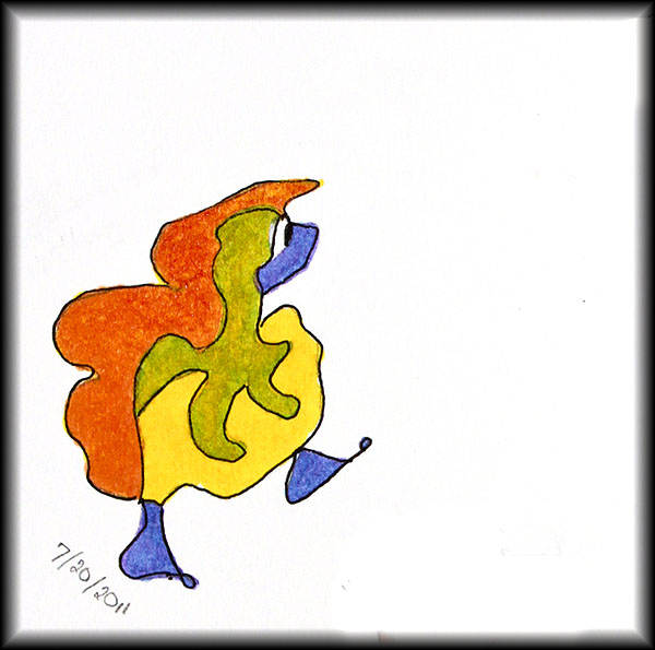 High stepping chicklet