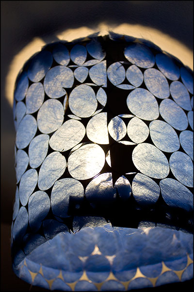 craftychallengefurnacefilterlampshade3 Furnace Filter Lampshade