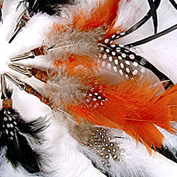 Feather Hair Decorations