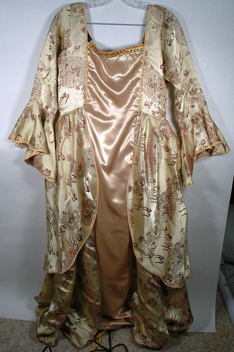 Photo of ball gown costume.