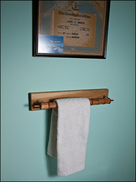 spoolchallengeloryntowel1 Spool challenge towel holder