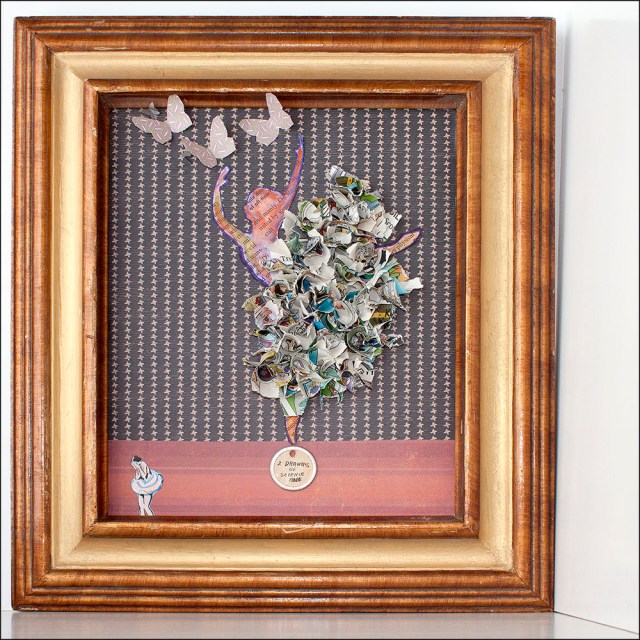 Ballet Dancer Collage