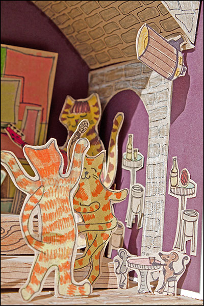 beatlesdioramaclose Beatles Diorama