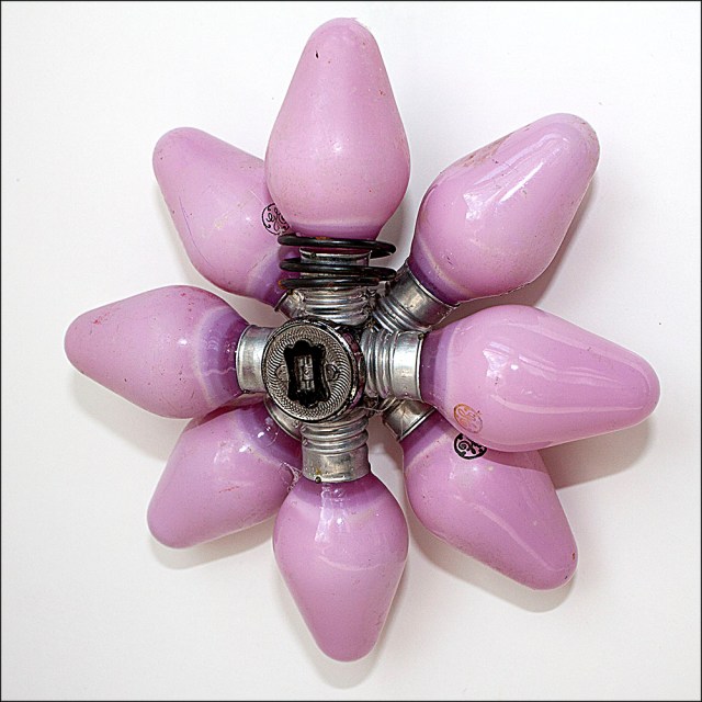 Christmas lightbulb ornament