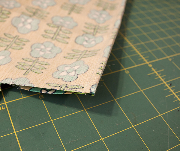 French seams step 3