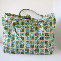 Draft a simple grocery bag pattern