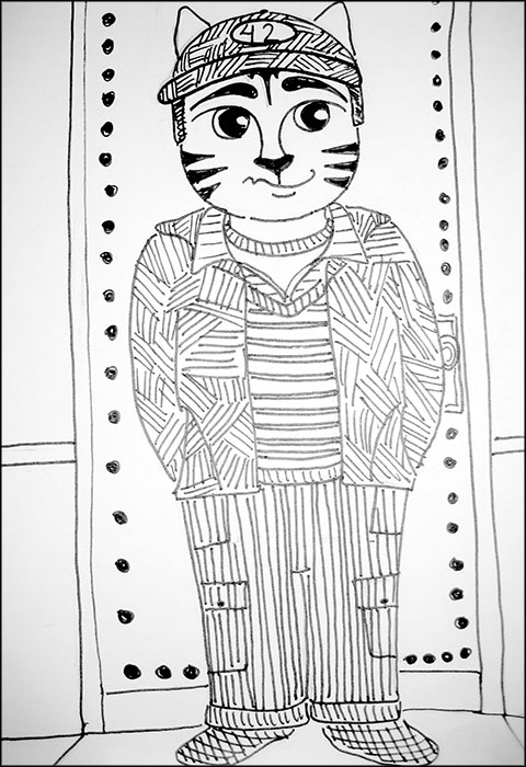 Link Cartoon Cat Raj The Big Bang Theory