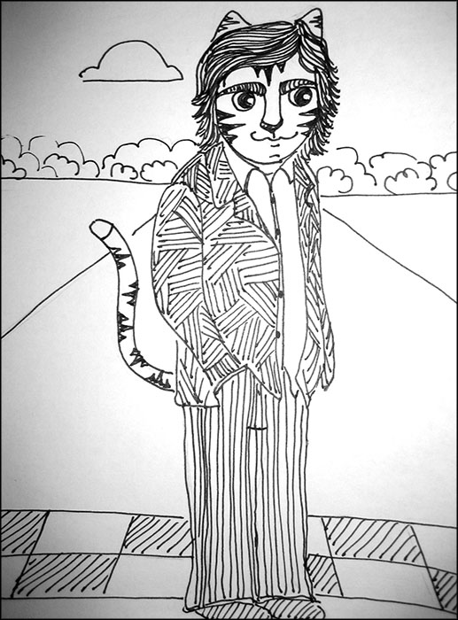 Cartoon Cat Link Top Gear