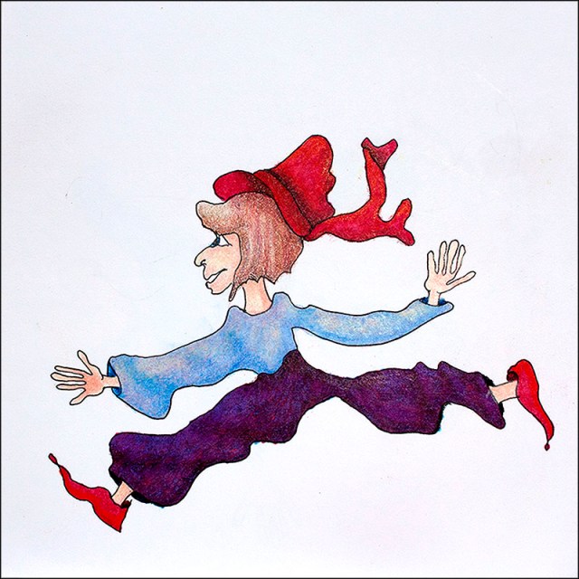 Cartoon Squiggle Art Drawing Colored Pencil