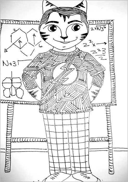 Big Bang Theory Cartoon Cat LInk