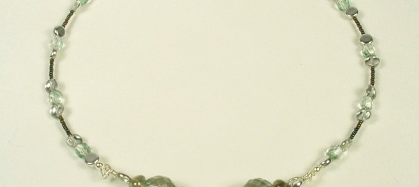 Tourmaline necklace.