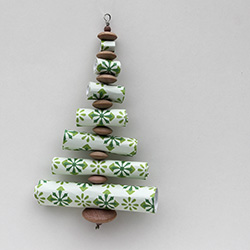 Rolled Paper Christmas Tree