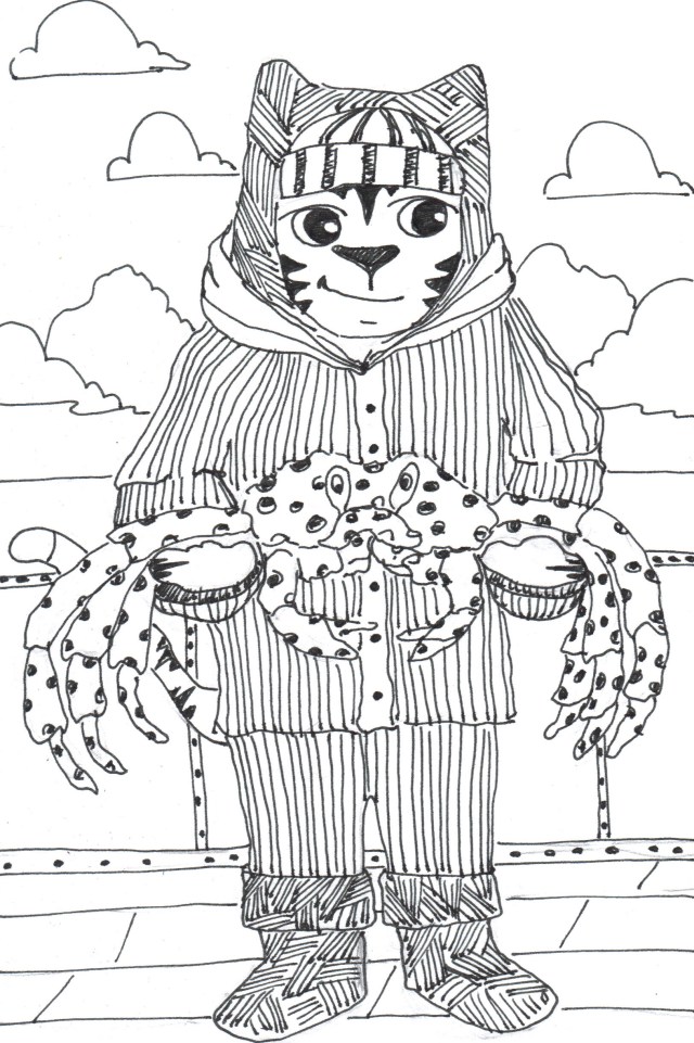 Link's new pet. What a cat!