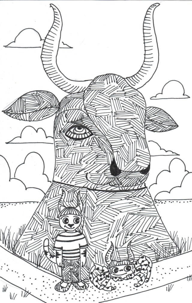 Hapis at Porter Sculpture Park in Montrose SDakota