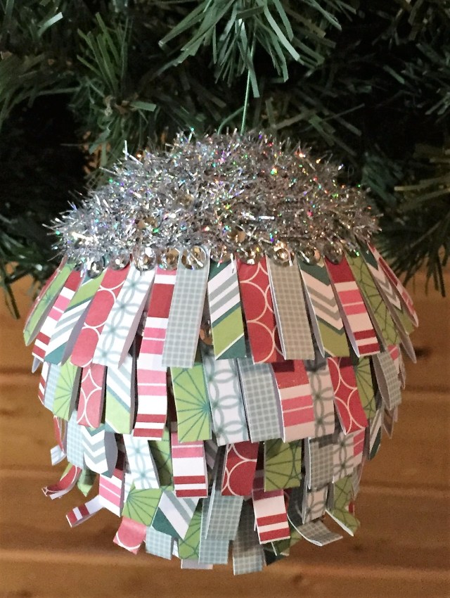 paper fold ornament