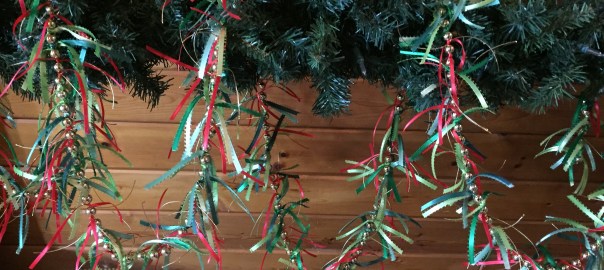 Ribbon garland