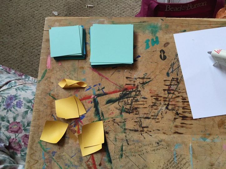 roll cones around object to get curve started