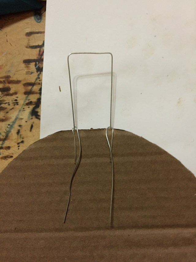 attach wire hanger